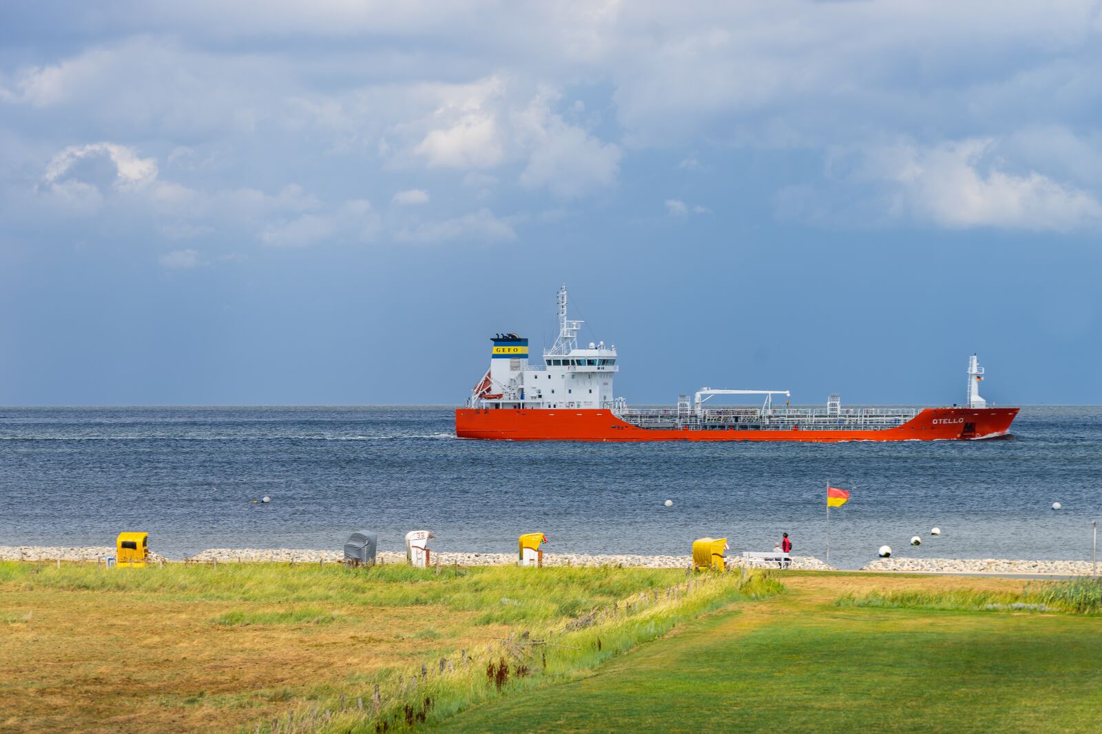 Sony a7 II sample photo. Ship, tanker, north sea photography