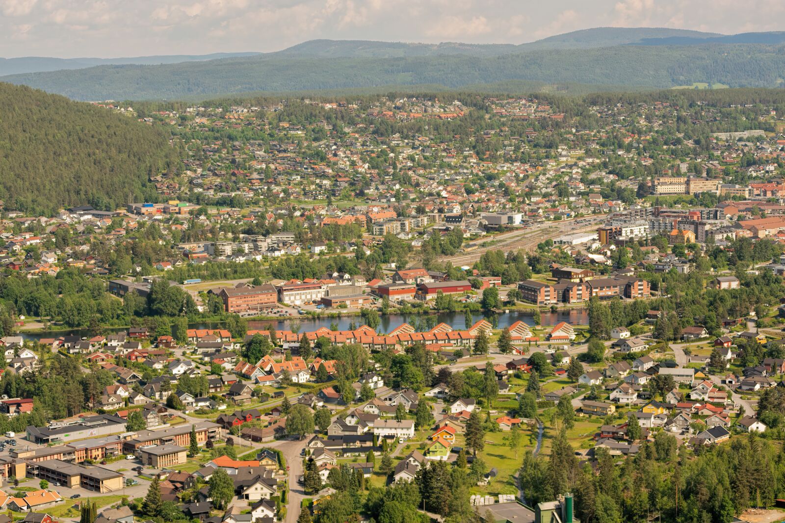Nikon D7100 sample photo. Kongsberg, norway, bulding photography