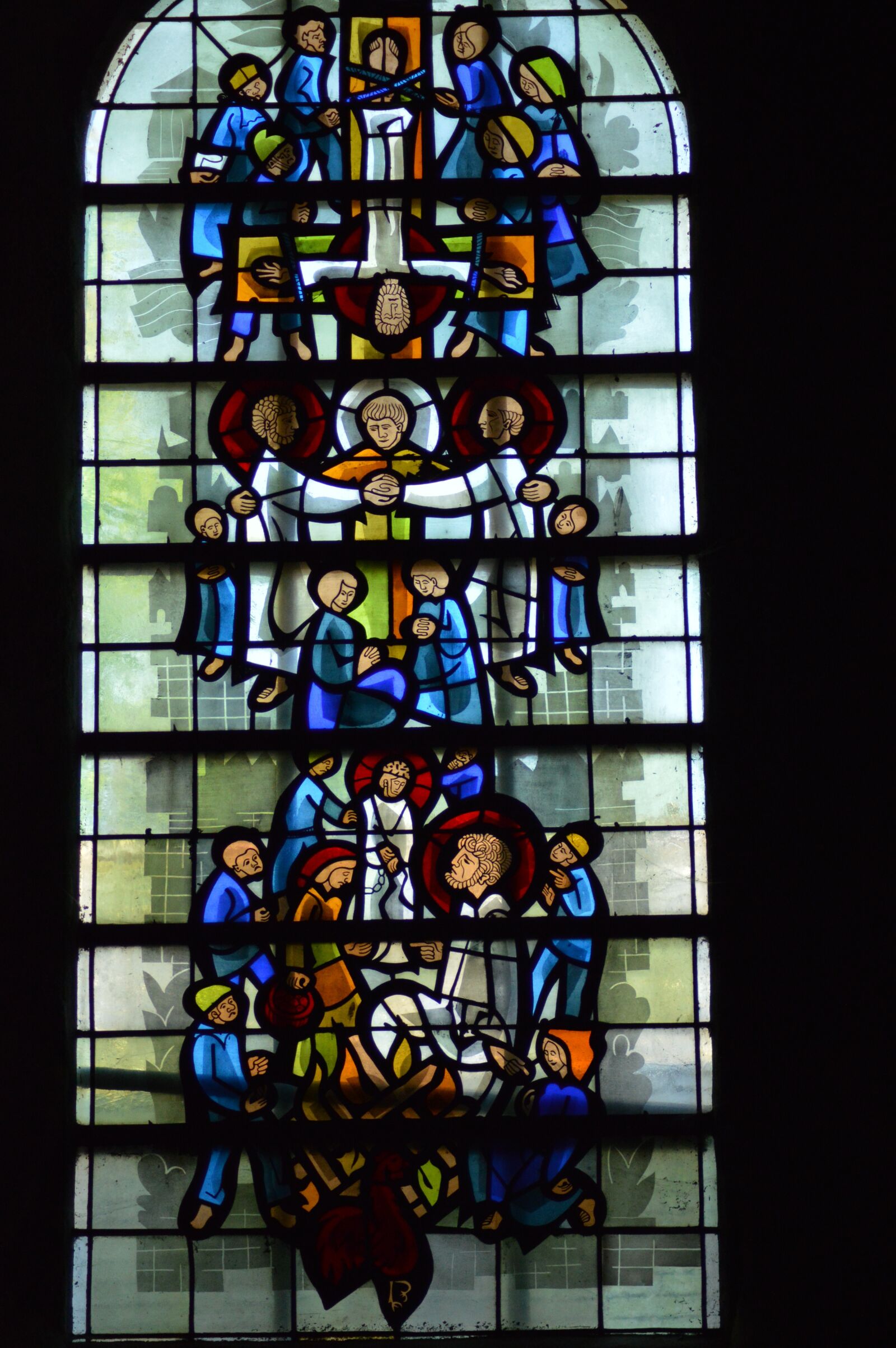 Nikon D3200 sample photo. Stained glass, window, church photography
