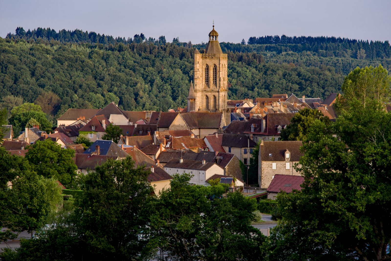 Pentax K-1 Mark II sample photo. Village, church, landscape photography