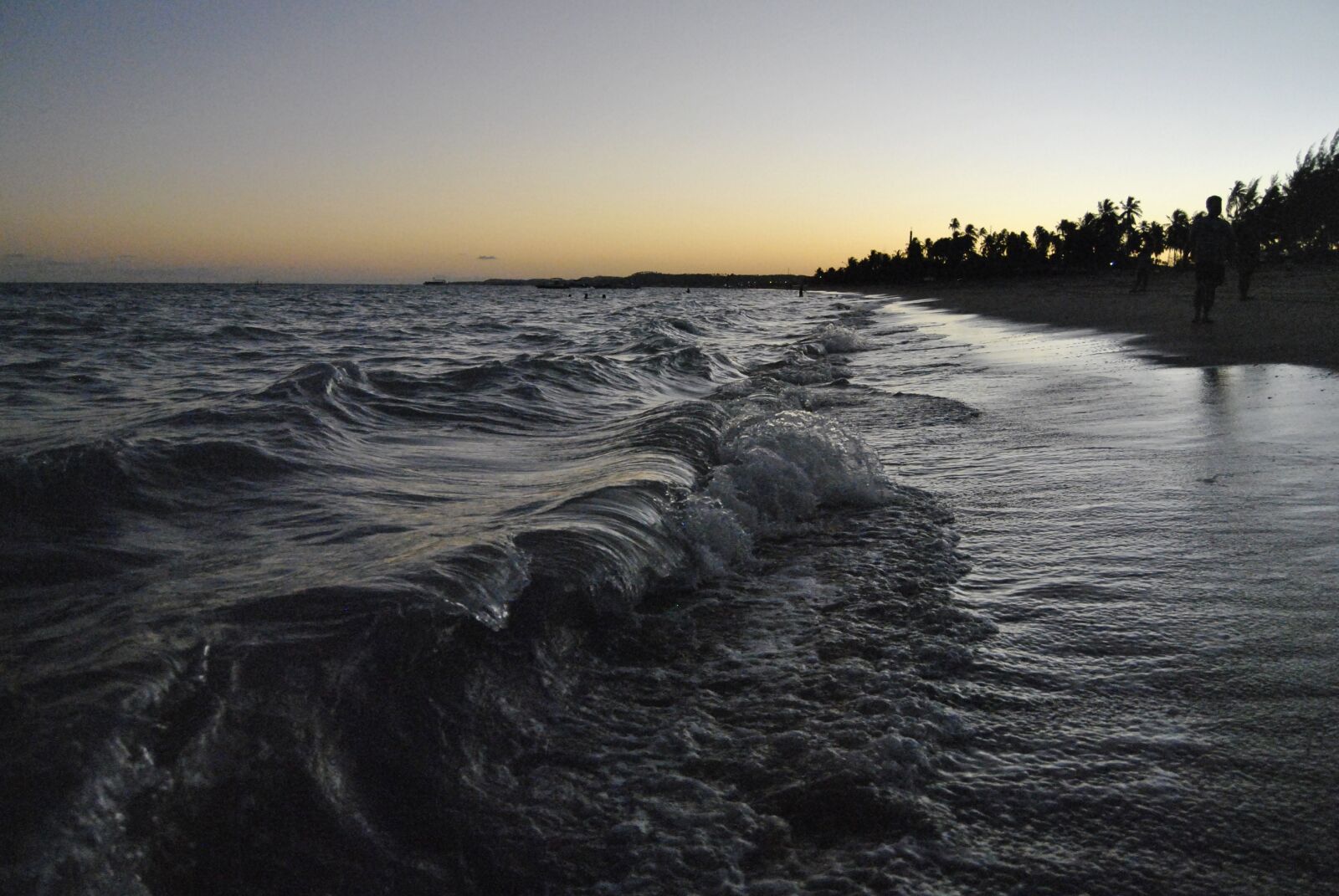 Nikon D3000 sample photo. Sea, sunset, sundown photography