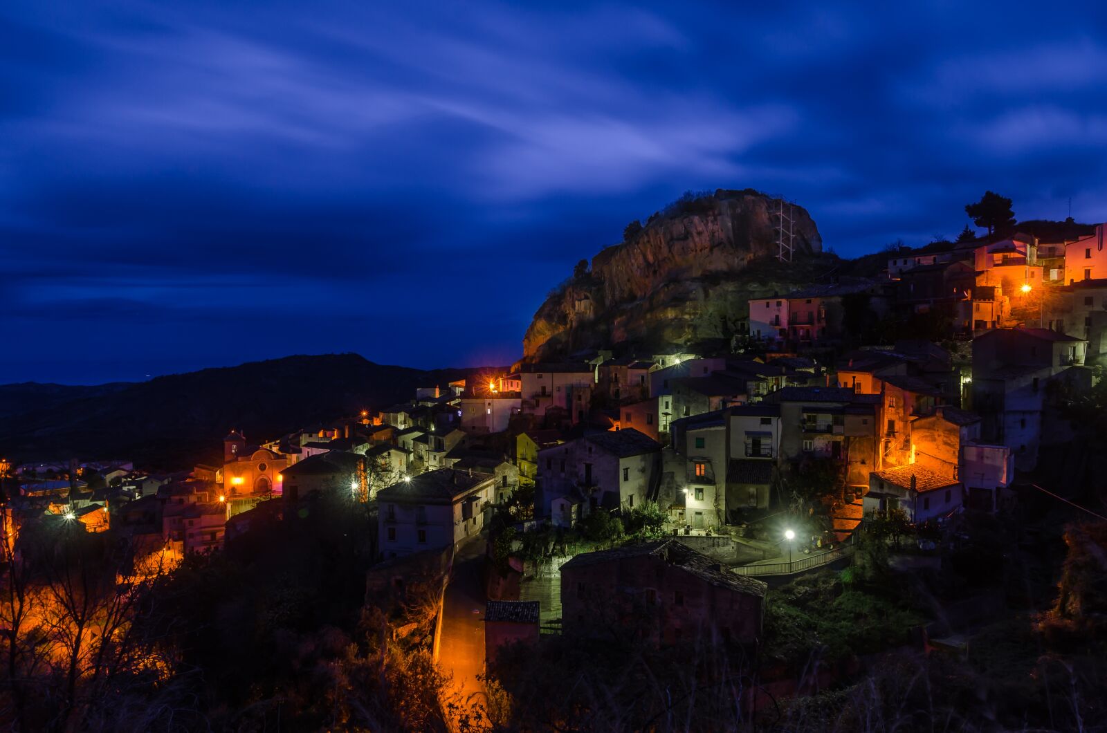 Nikon D7000 sample photo. Calabria, pietrapaola, night photography