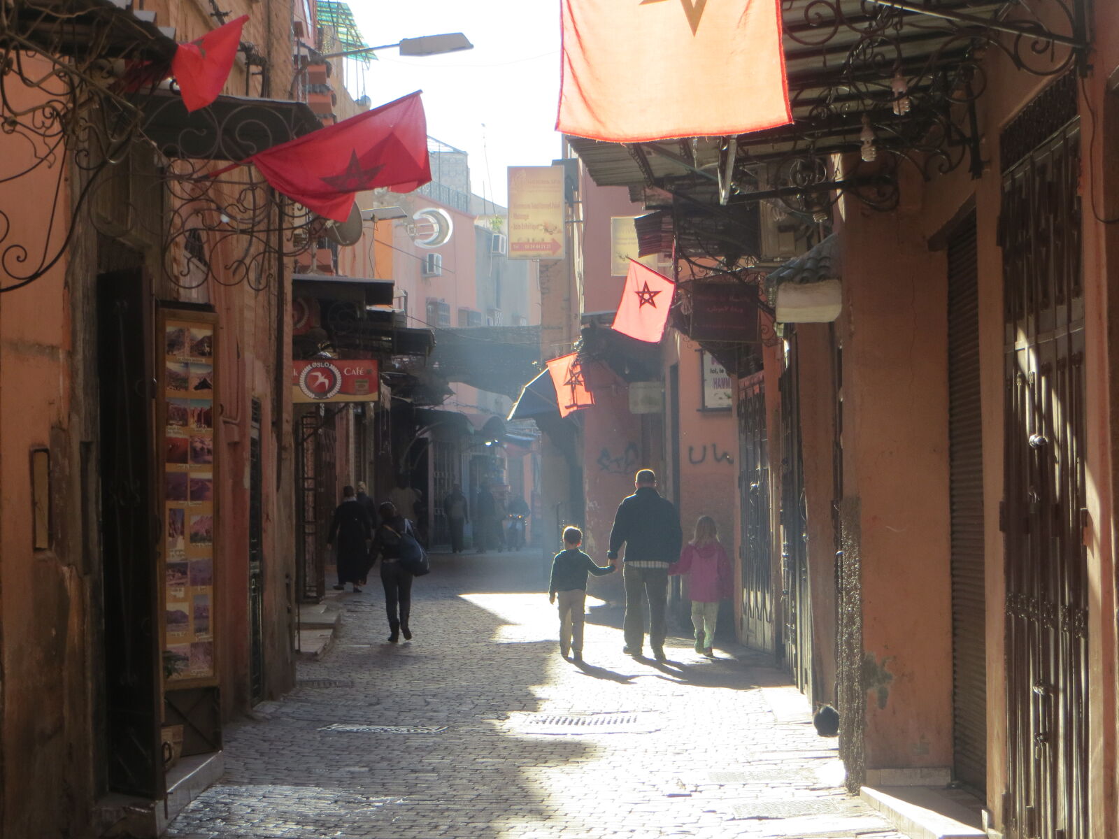 Canon PowerShot SX260 HS sample photo. Alleys, morocco photography