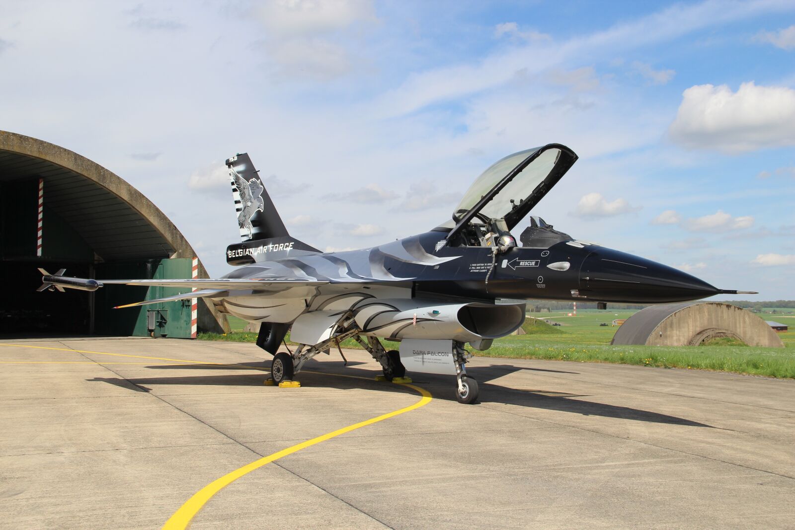 Canon EOS 600D (Rebel EOS T3i / EOS Kiss X5) sample photo. F16, belgian air force photography
