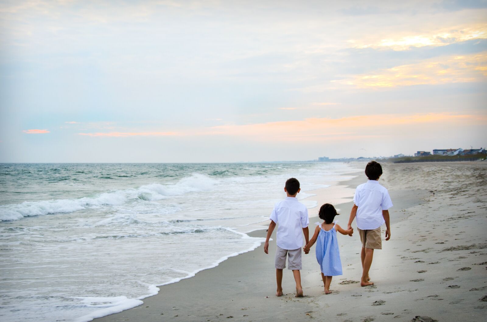 Nikon D7000 sample photo. Children, walking, holding hands photography