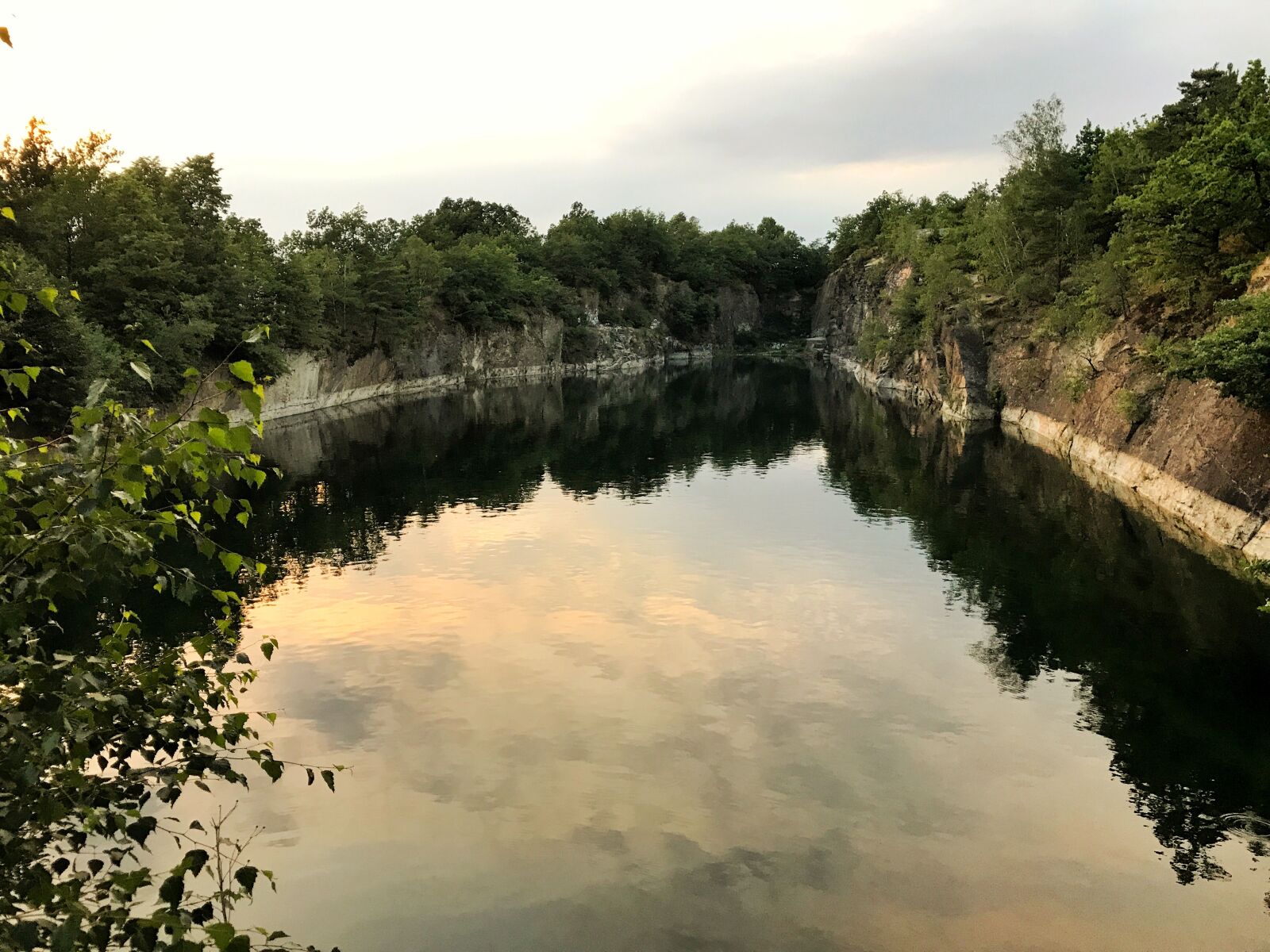 Apple iPhone 7 sample photo. Quarry, poland, view photography