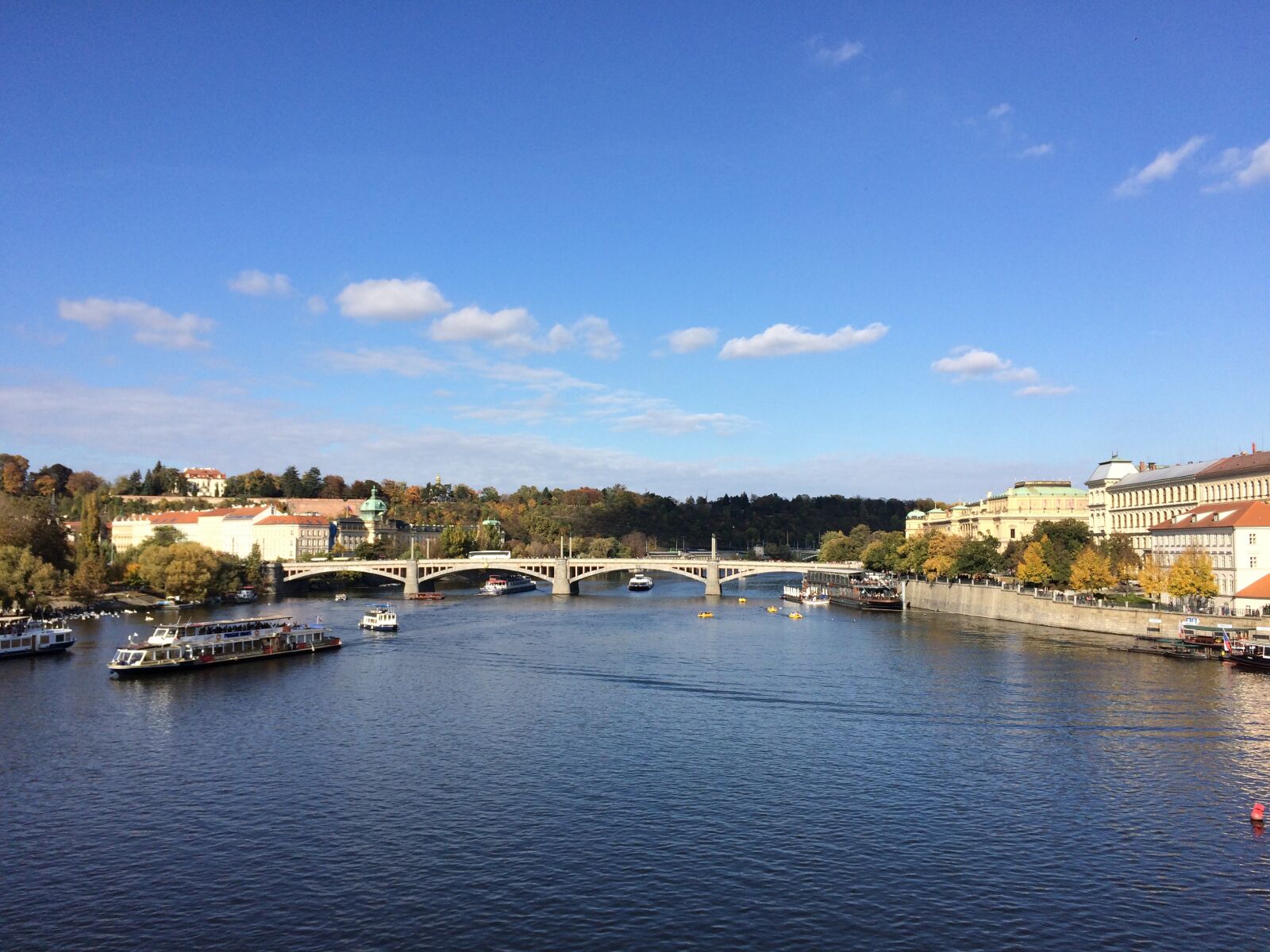 iPhone 5s back camera 4.15mm f/2.2 sample photo. Prague, sky, the bridge photography