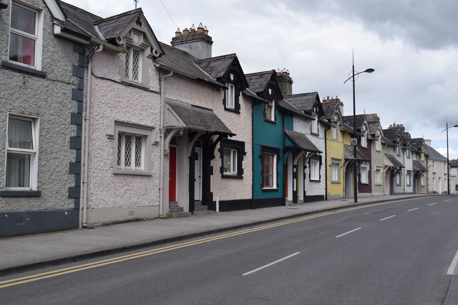 Nikon D3300 sample photo. Village, ireland, house photography