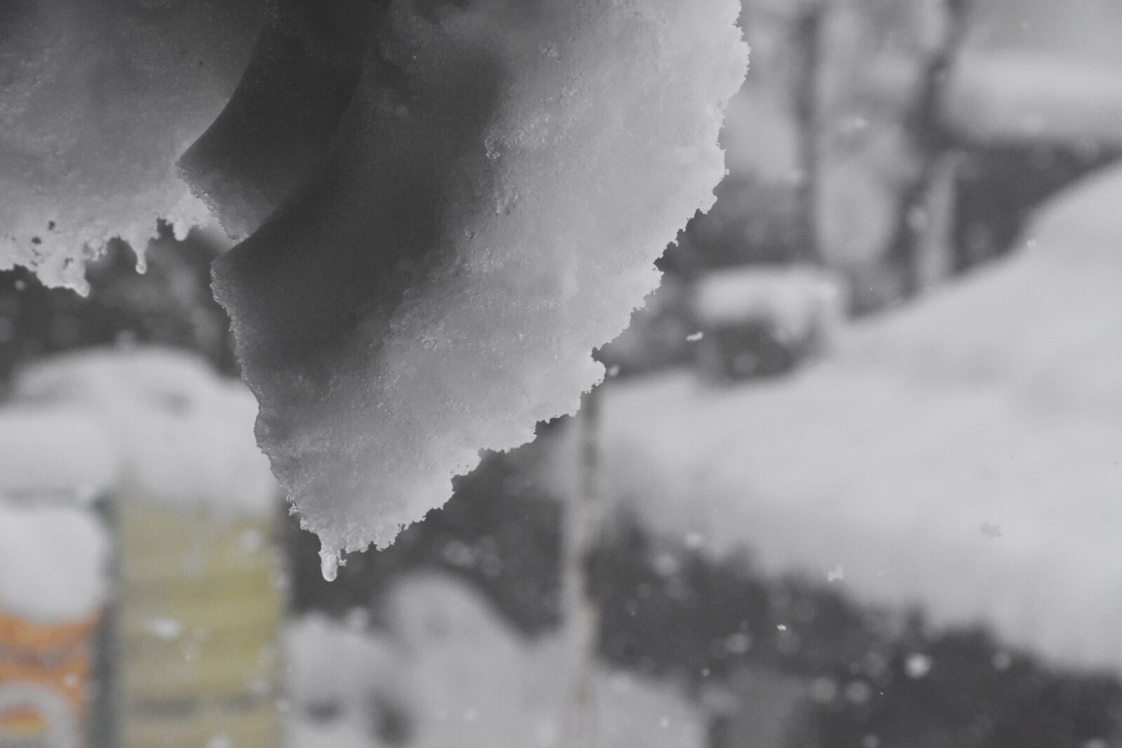 Nikon D7200 sample photo. Ice, snow, village photography