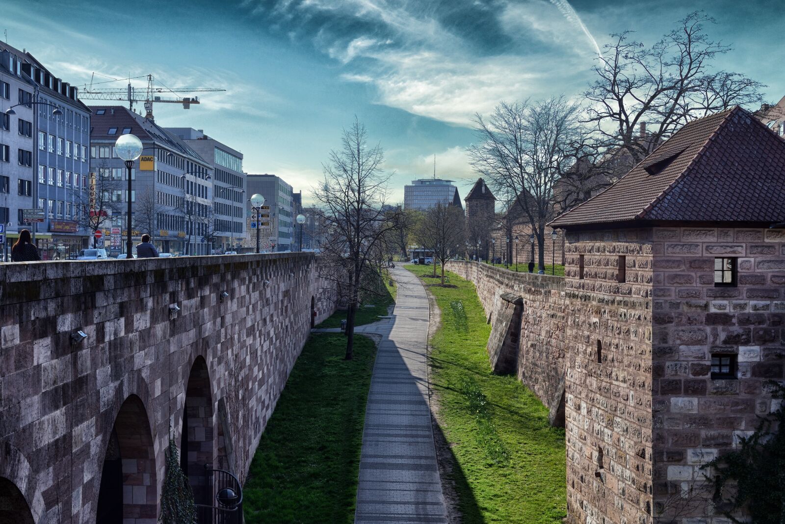 Nikon D7200 sample photo. Nuremberg, frauentorgraben, city photography