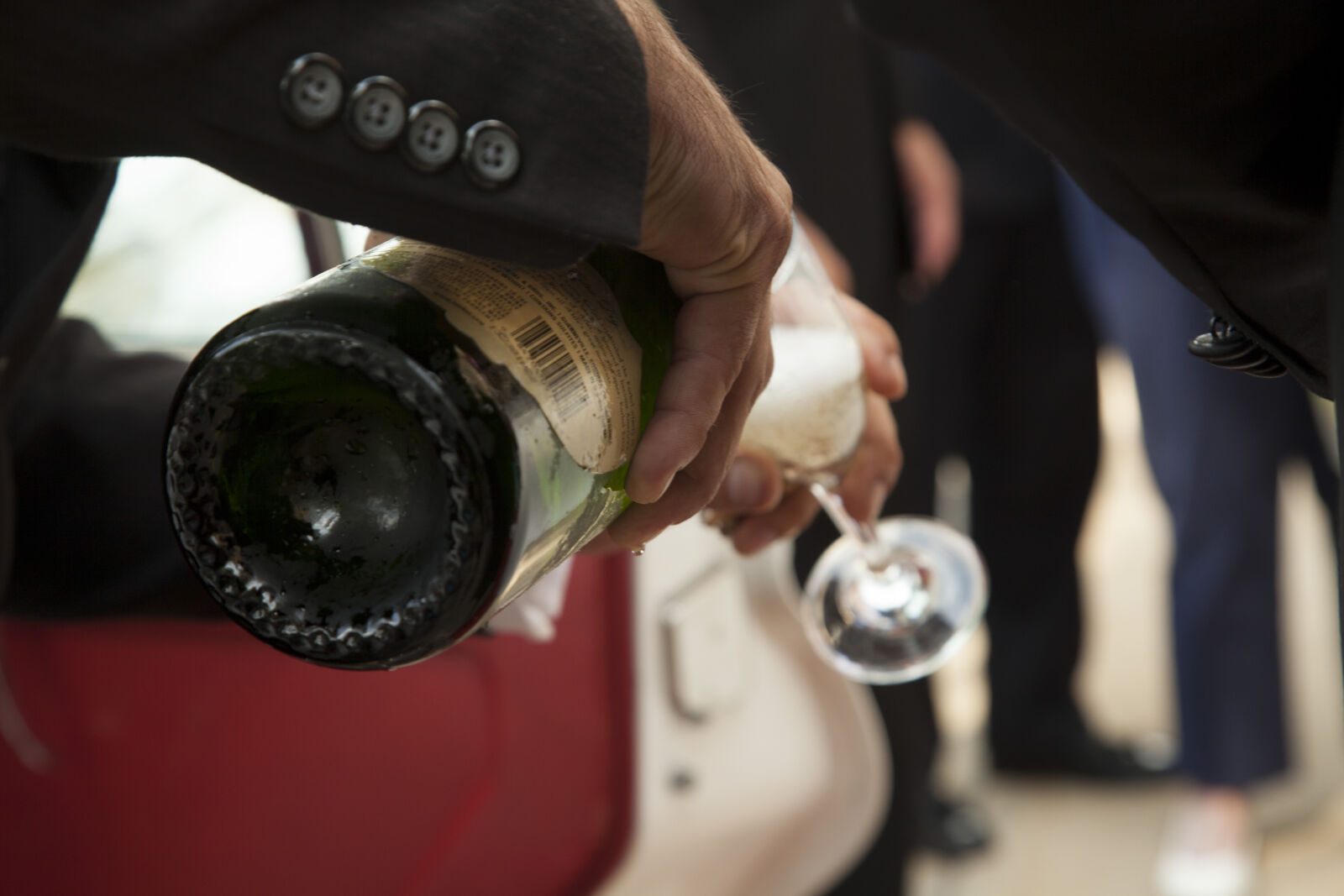 Canon EOS 5D Mark II sample photo. Celebration, champagne, pouring photography