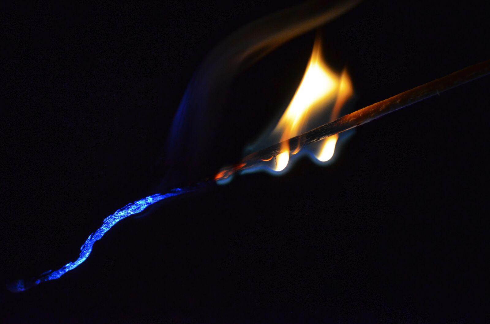 Nikon D5100 sample photo. Fire, match, light photography