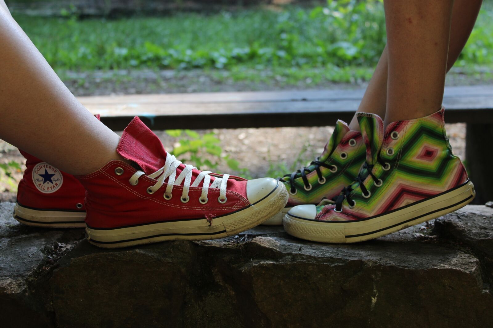 Canon EOS 600D (Rebel EOS T3i / EOS Kiss X5) sample photo. Converse, sneakers, two shoes photography