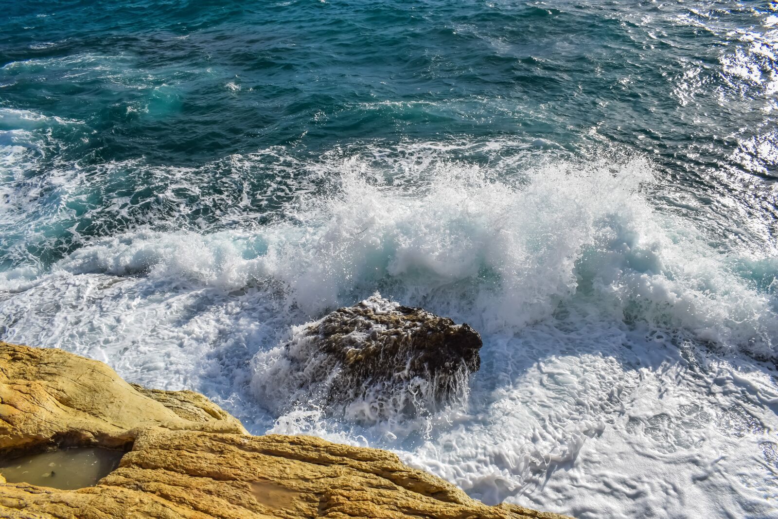Nikon D3300 sample photo. Wave, sea, nature photography