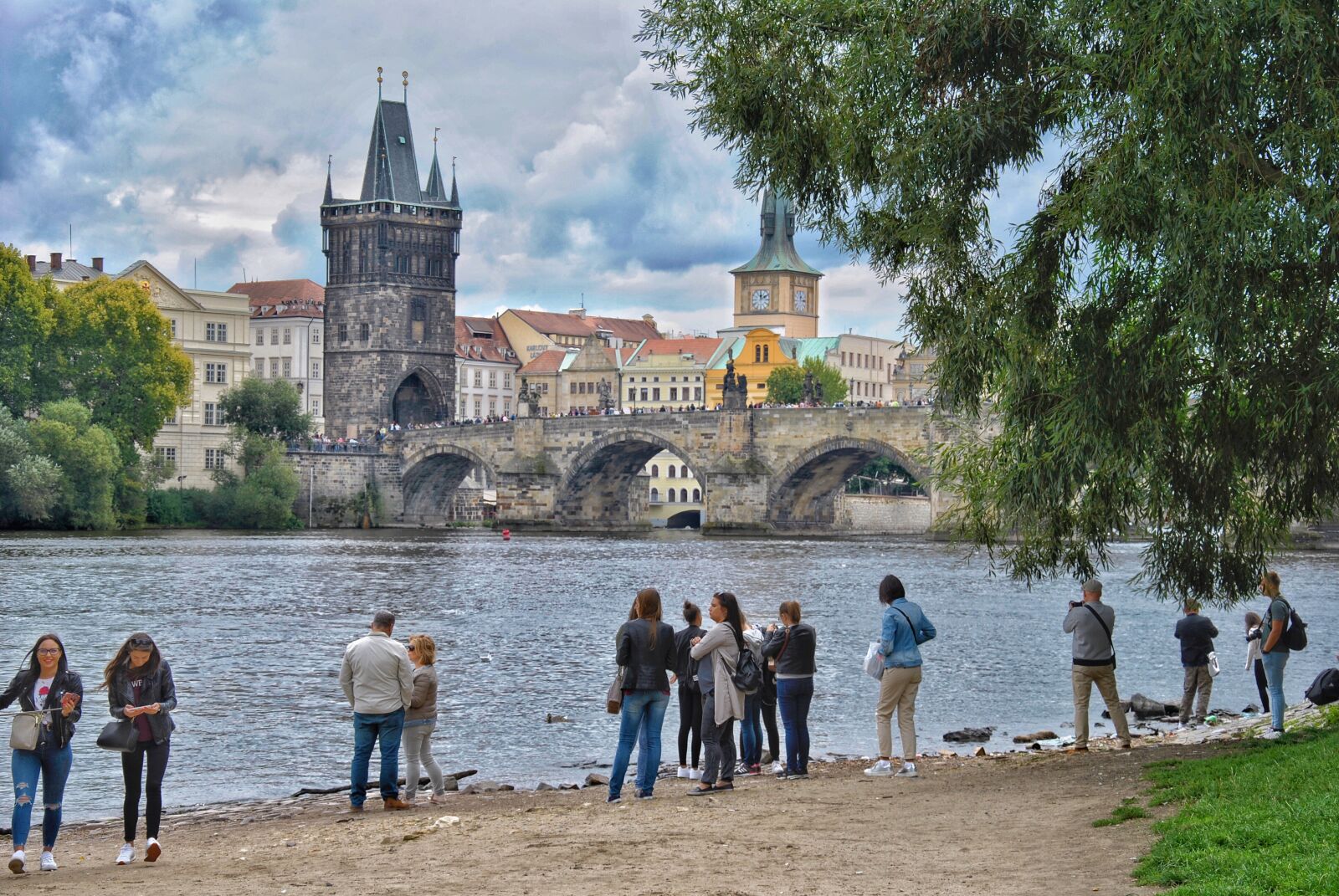 Nikon D3000 sample photo. Prague, charles bridge, czech photography