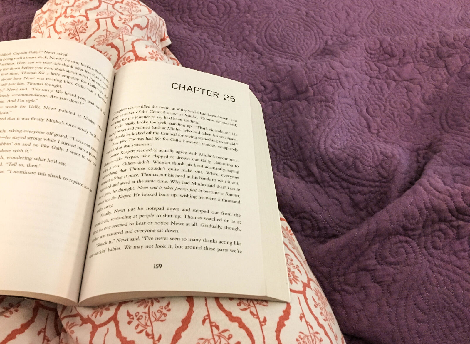 Apple iPhone 6s sample photo. Bed, blanket, book, chapter photography