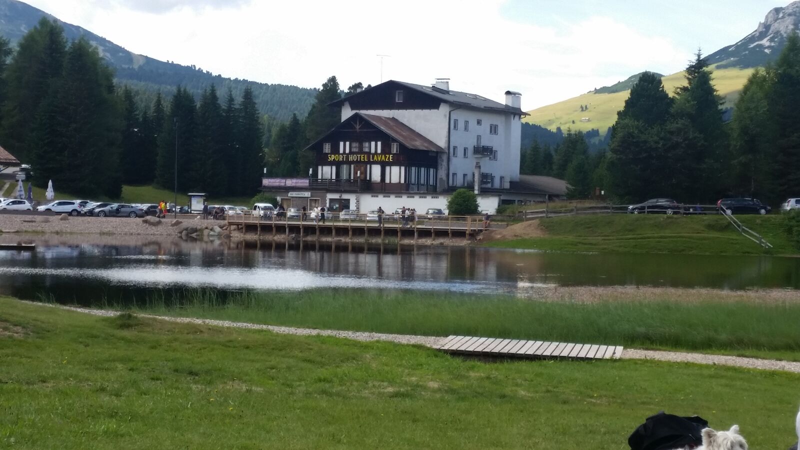 Samsung Galaxy S5 sample photo. Terme, pond, alpine landscape photography