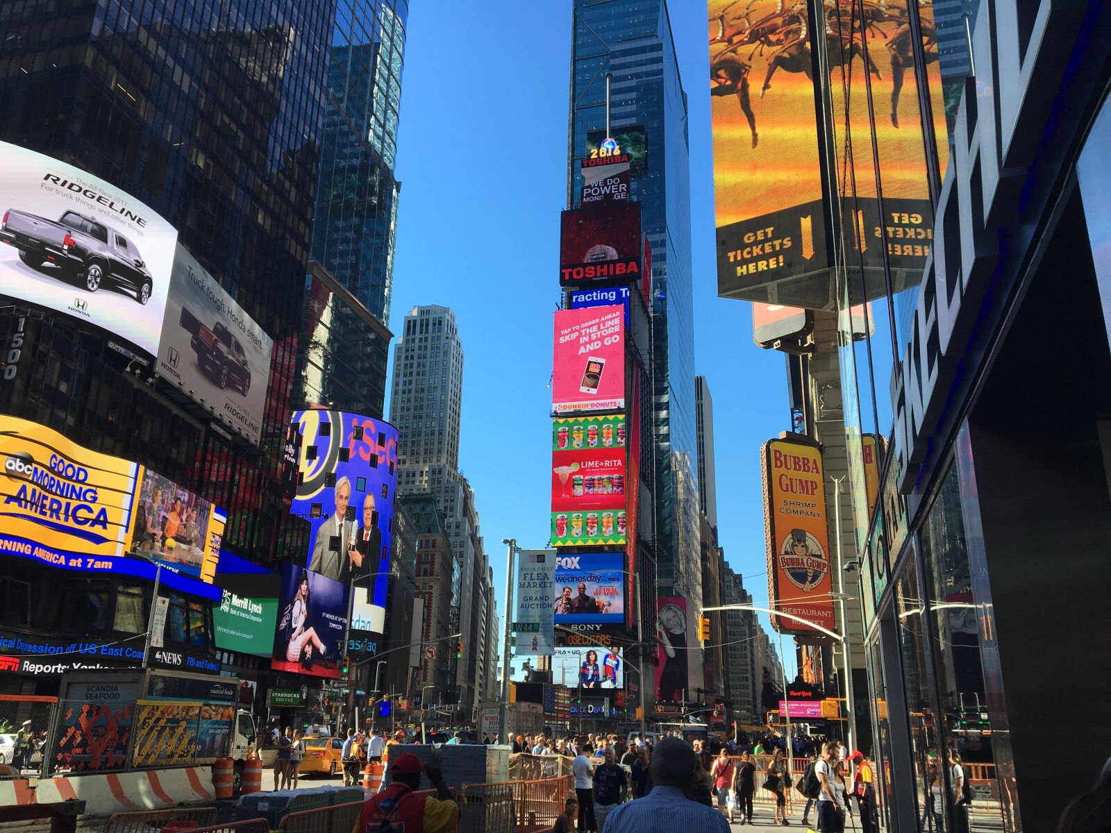 Apple iPhone 6s sample photo. Times square, new york photography