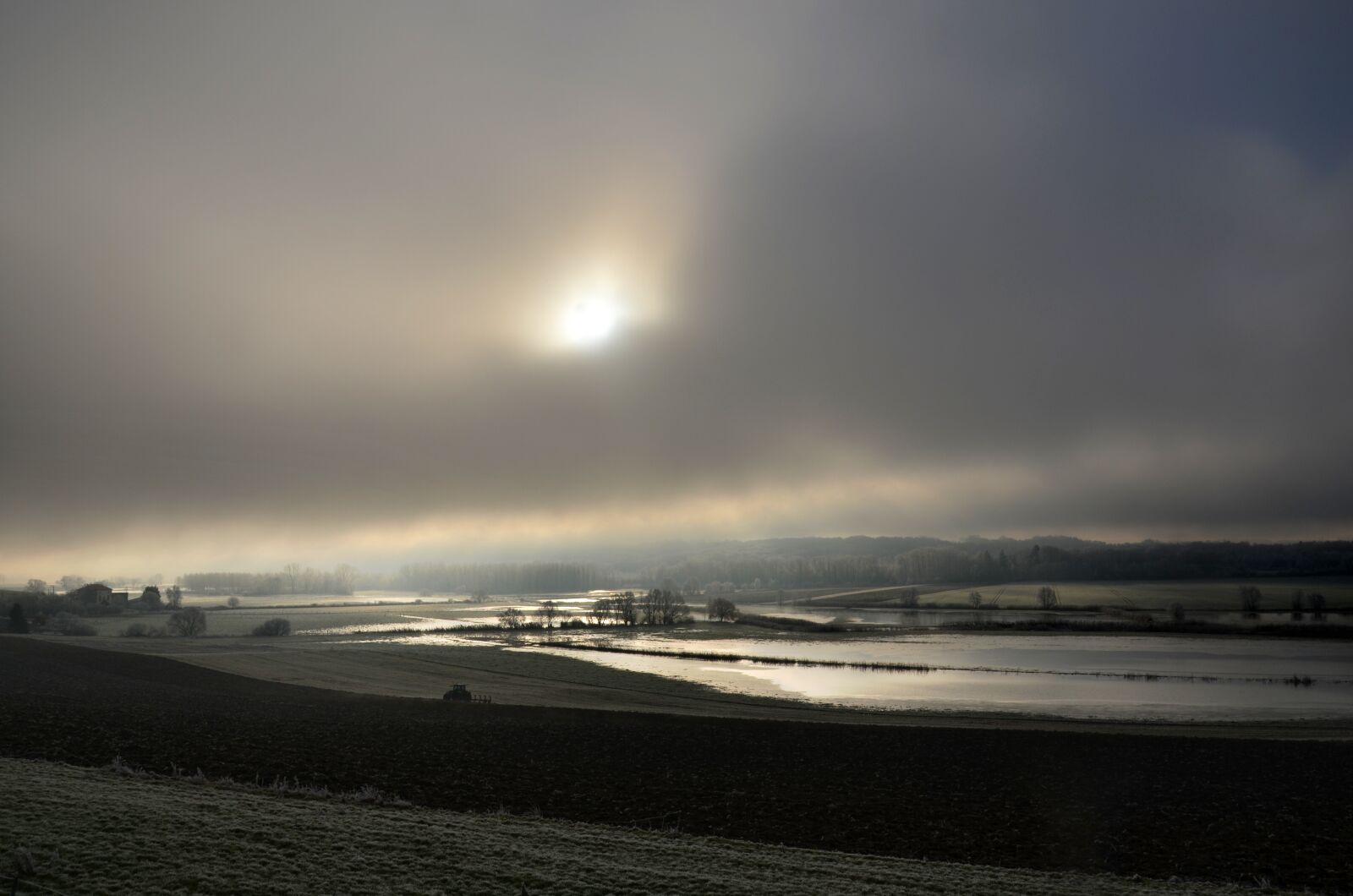 Nikon D5100 sample photo. Landscape, flood, fog photography