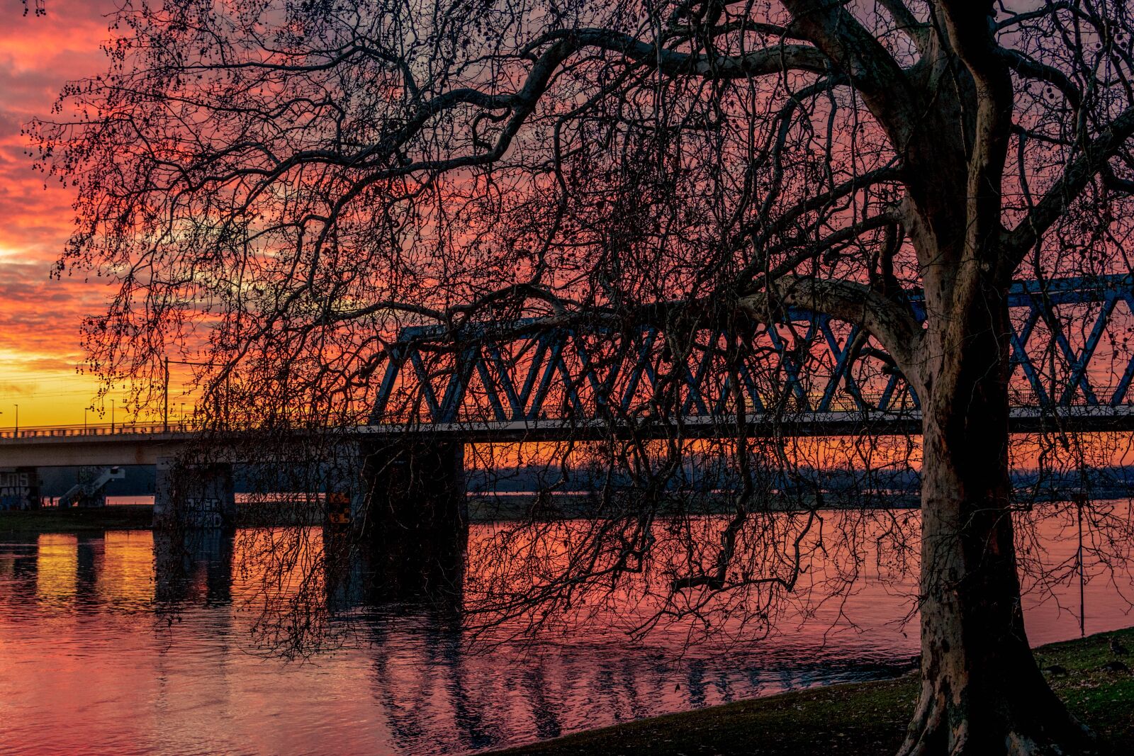 Nikon D7200 sample photo. Sunset, river, landscape photography