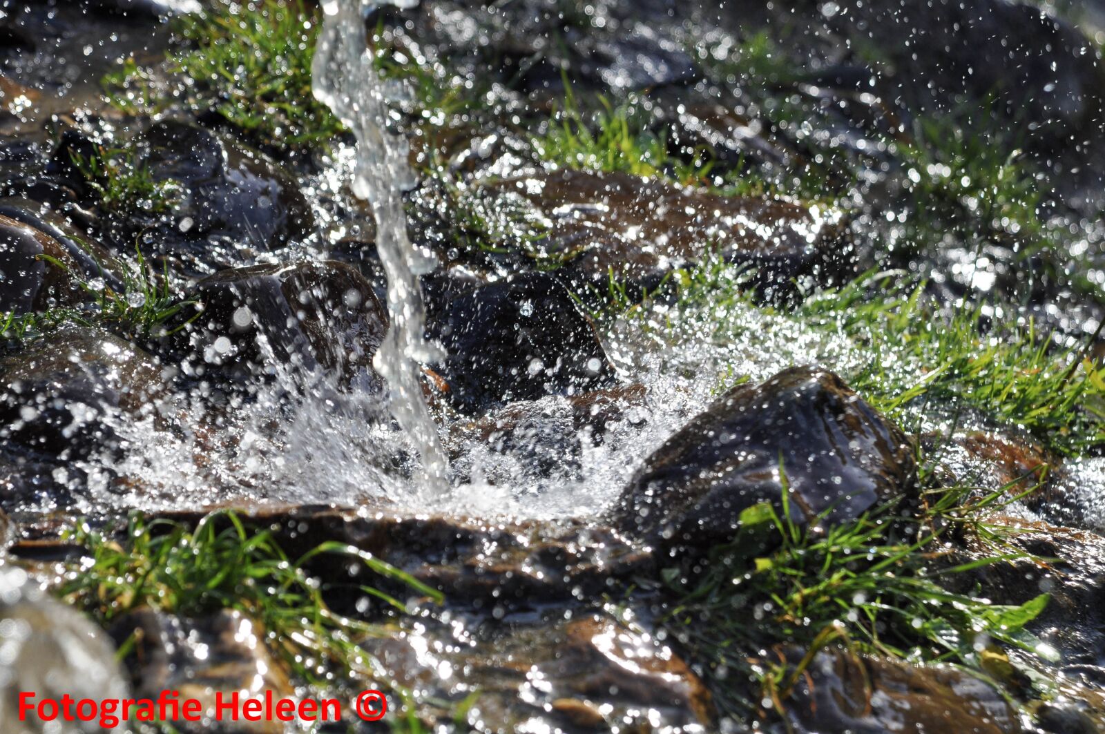 Nikon D90 sample photo. Water, stone, waterfall photography