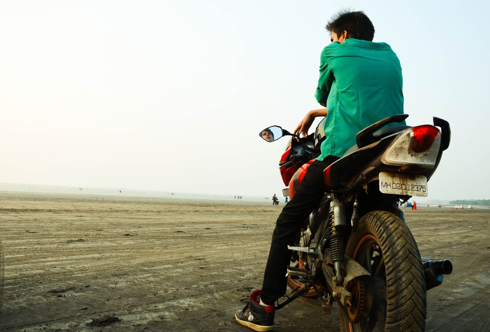 Nikon D7000 sample photo. Bikes, beach, india photography