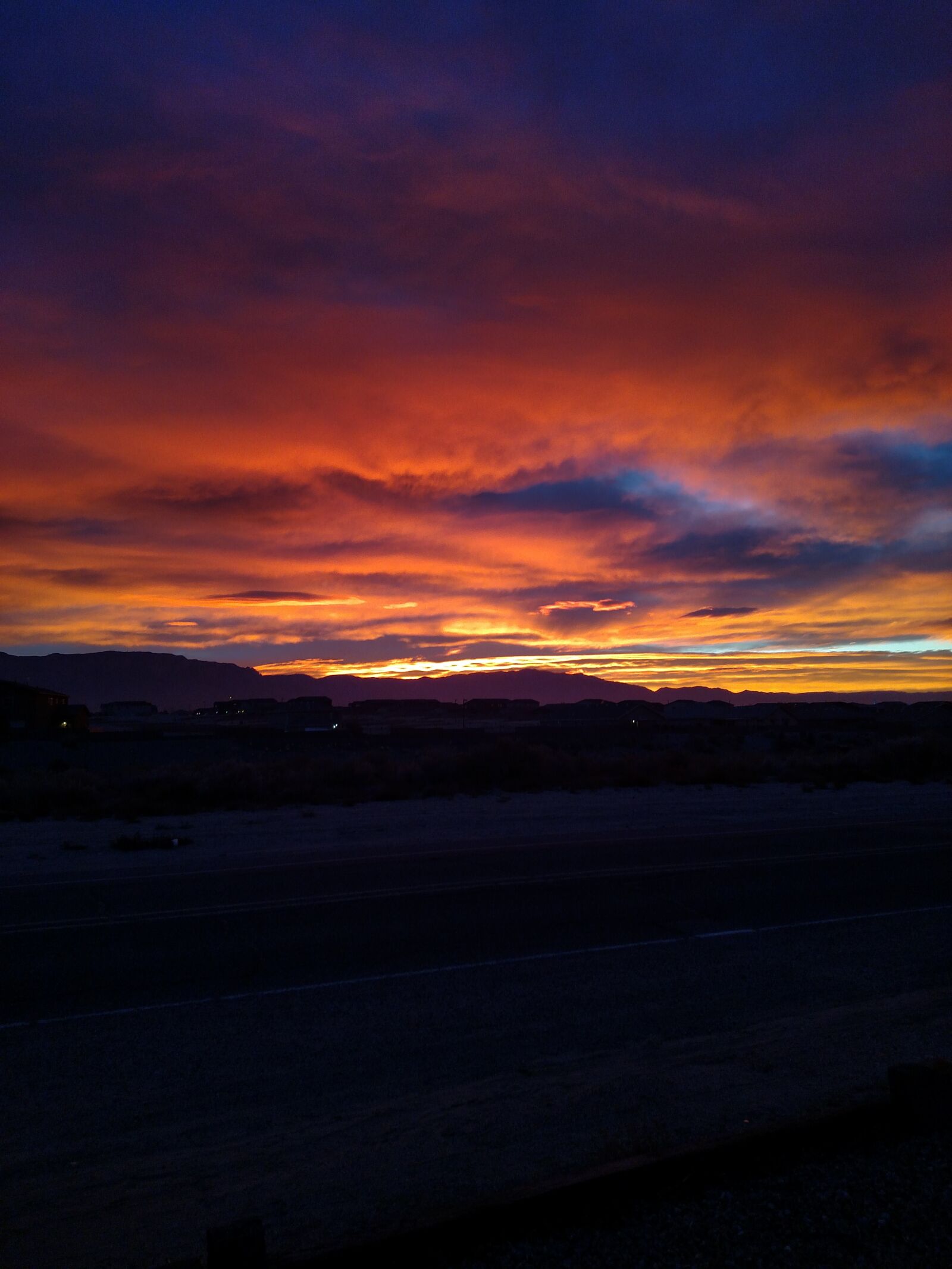Motorola Droid Turbo sample photo. Sunset, red, orange photography
