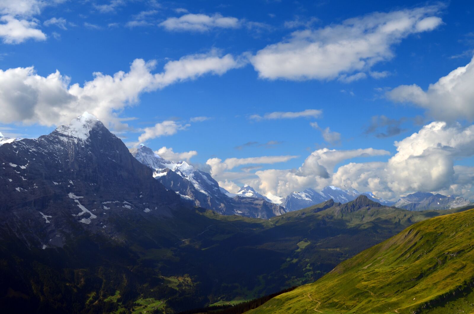 Nikon D5100 sample photo. Alpine, panorama, eiger photography