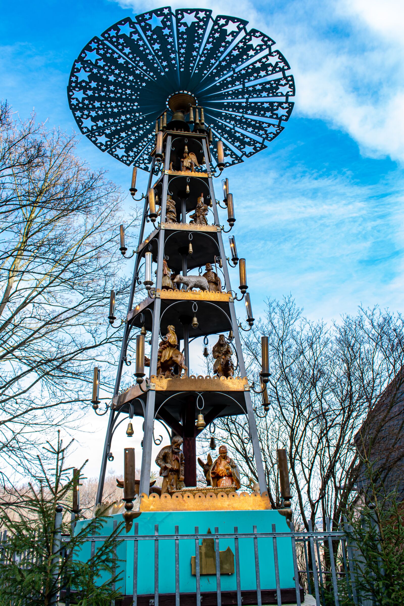 Nikon D5300 sample photo. Pyramid, christmas pyramid, advent photography