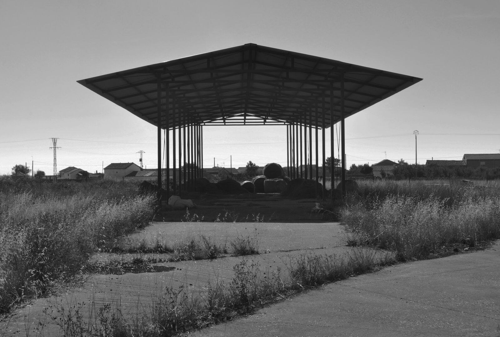 Nikon D90 sample photo. Roof, hall, construction photography