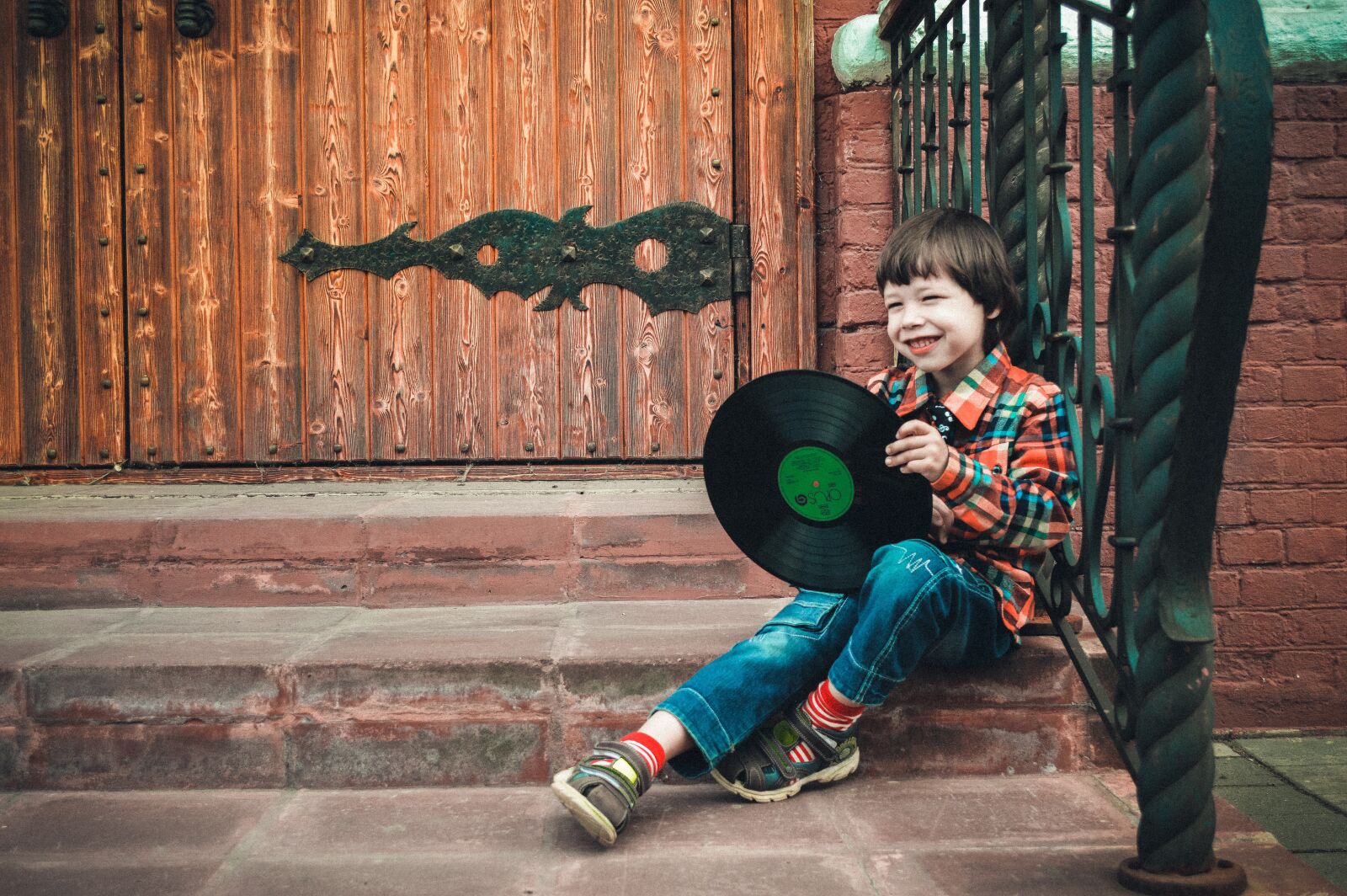 Nikon D3200 sample photo. Boy, baby, smiling photography