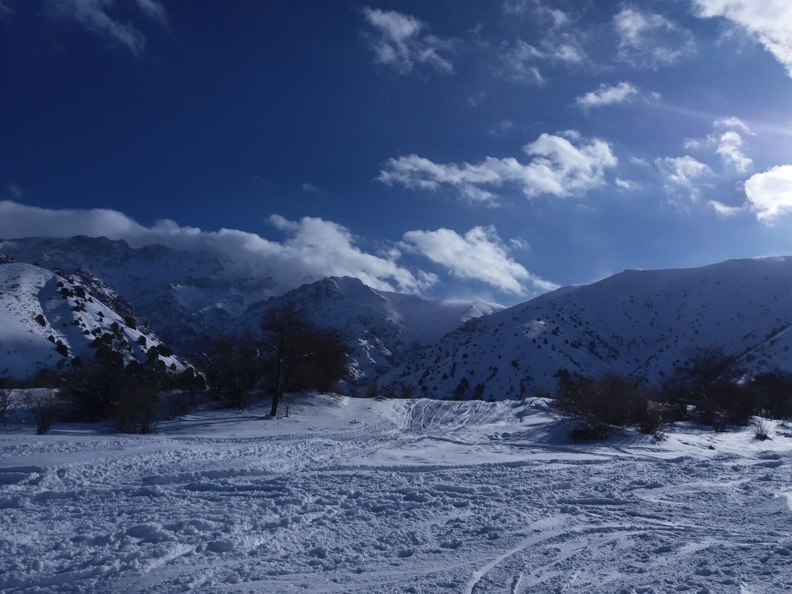 Samsung Galaxy J5 sample photo. Snow, mountain, nature photography