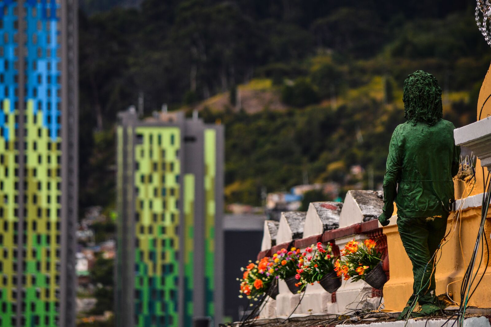 Nikon D3200 sample photo. Bogota, architecture, candelaria photography