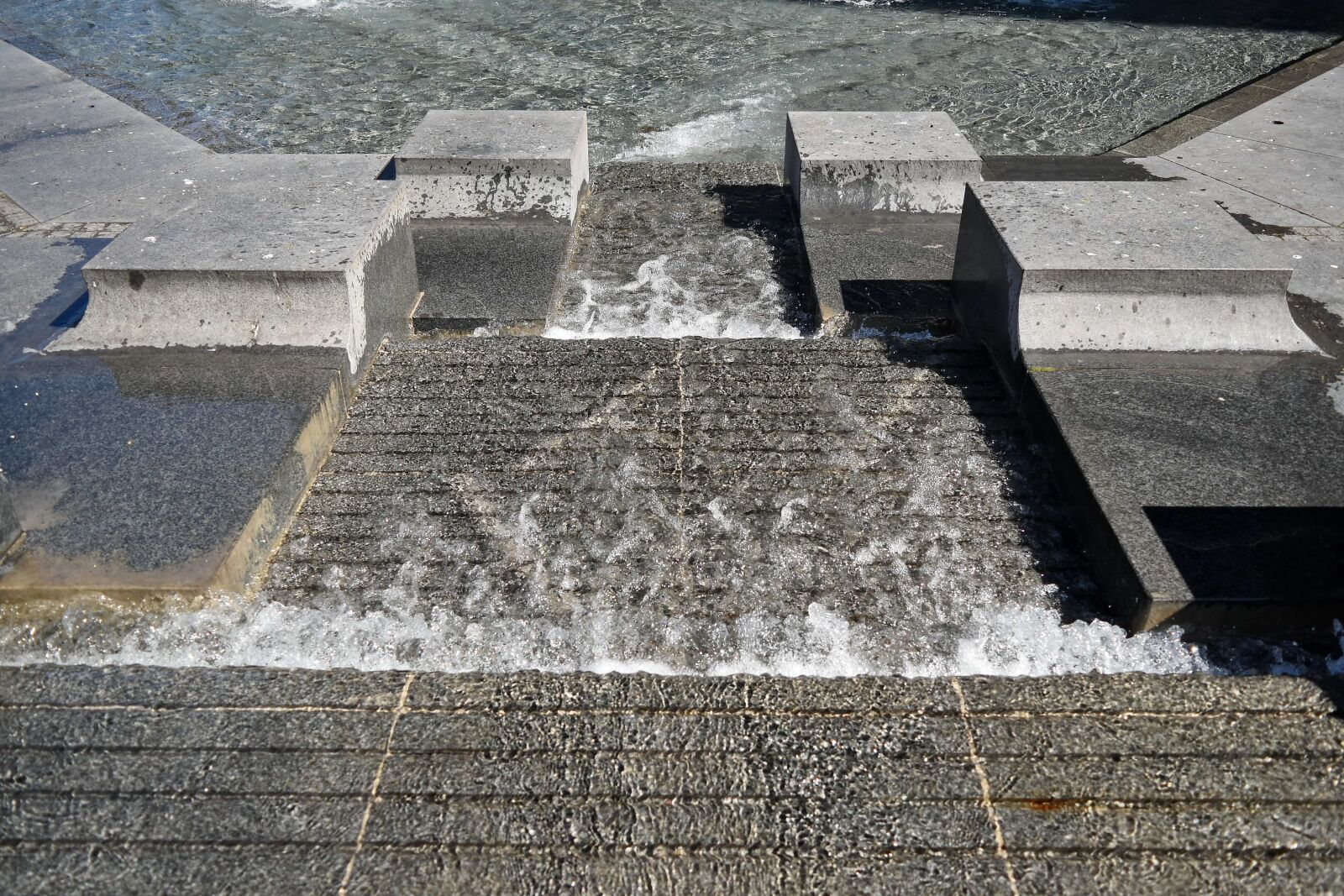 Nikon D5500 sample photo. Fountain, staircase, tourist attraction photography