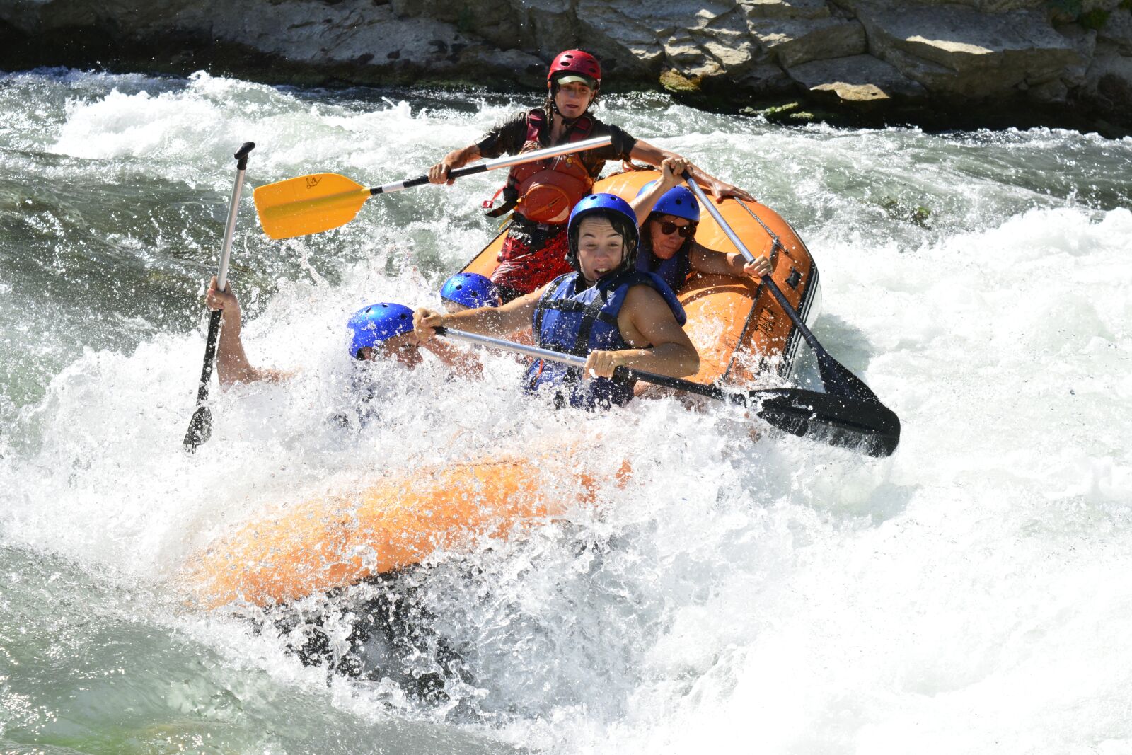 Nikon D5200 sample photo. Rafting, adventure, river photography