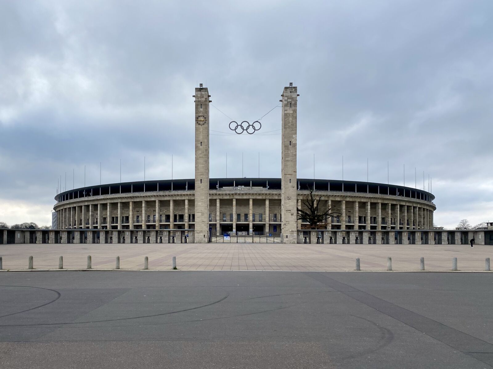 Apple iPhone 11 sample photo. Olympic stadium, berlin, germany photography