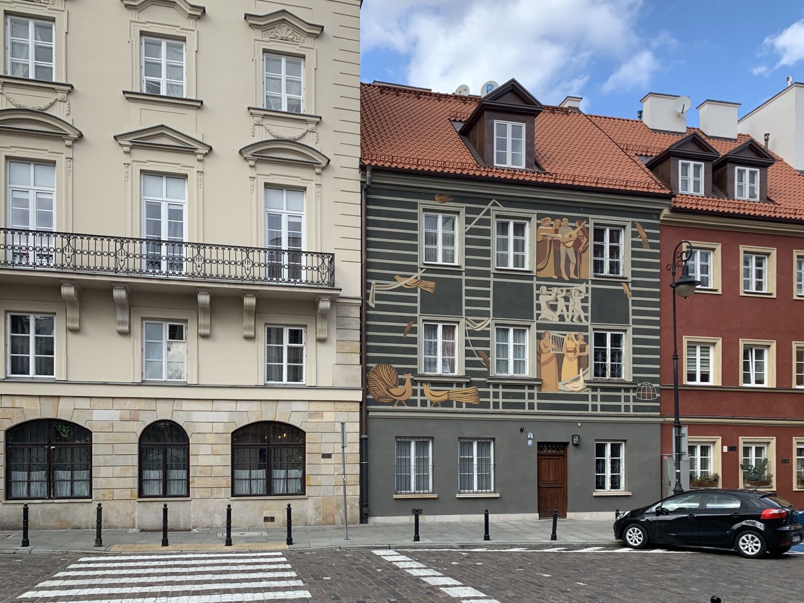 Apple iPhone XS sample photo. Warsaw, the new town photography