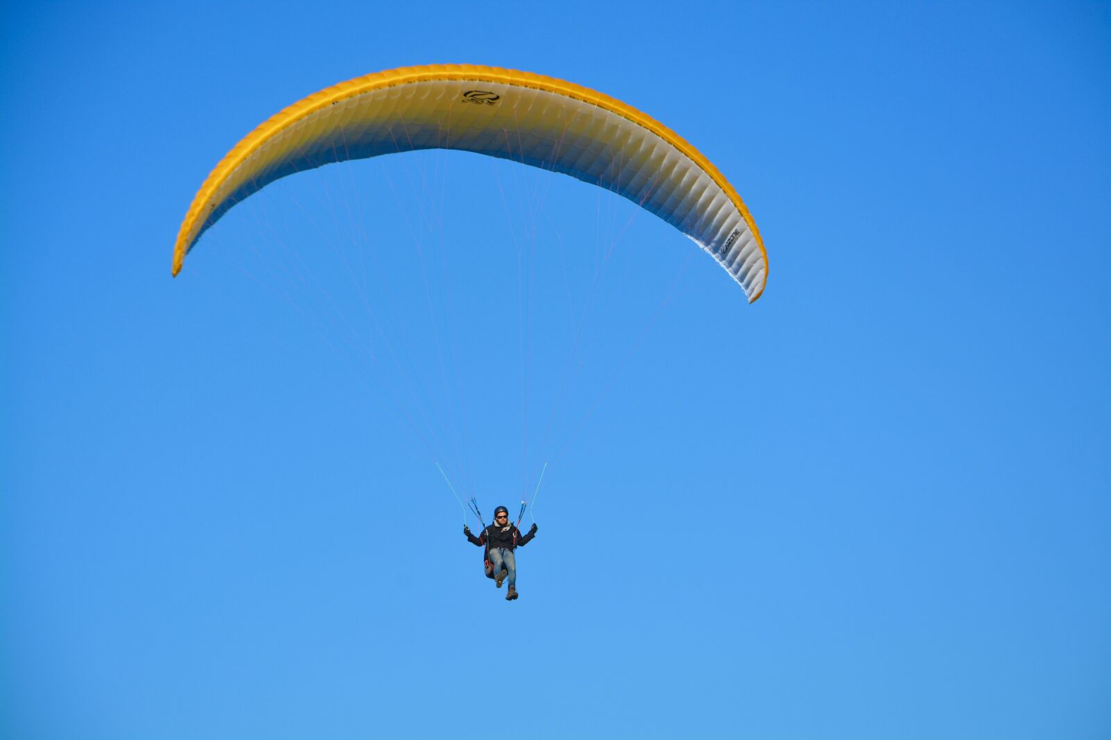 Nikon D5200 sample photo. Paragliding-paraglider, flight, free flight photography