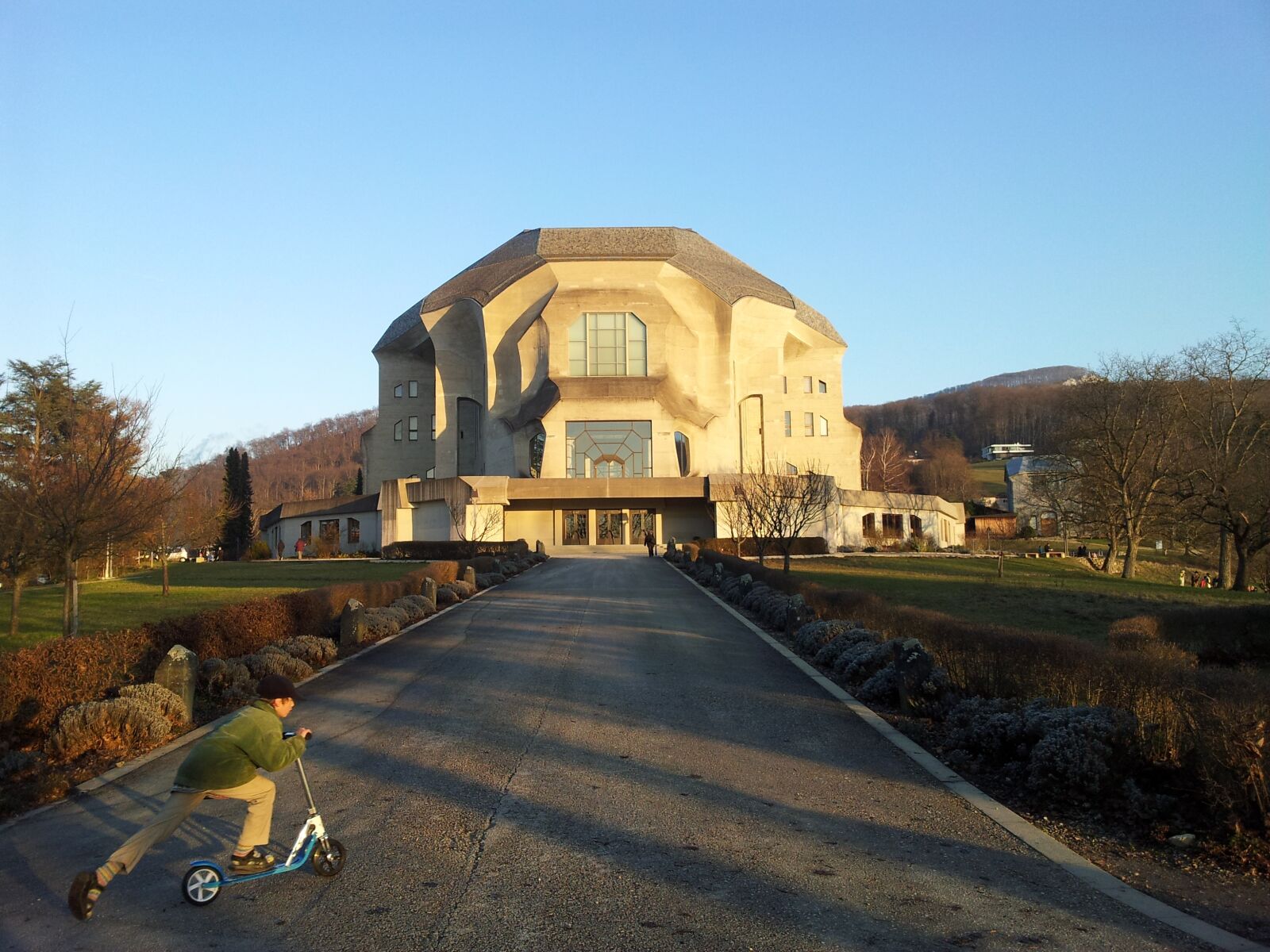 Samsung Galaxy S2 sample photo. Goetheanum, switzerland, dornach photography