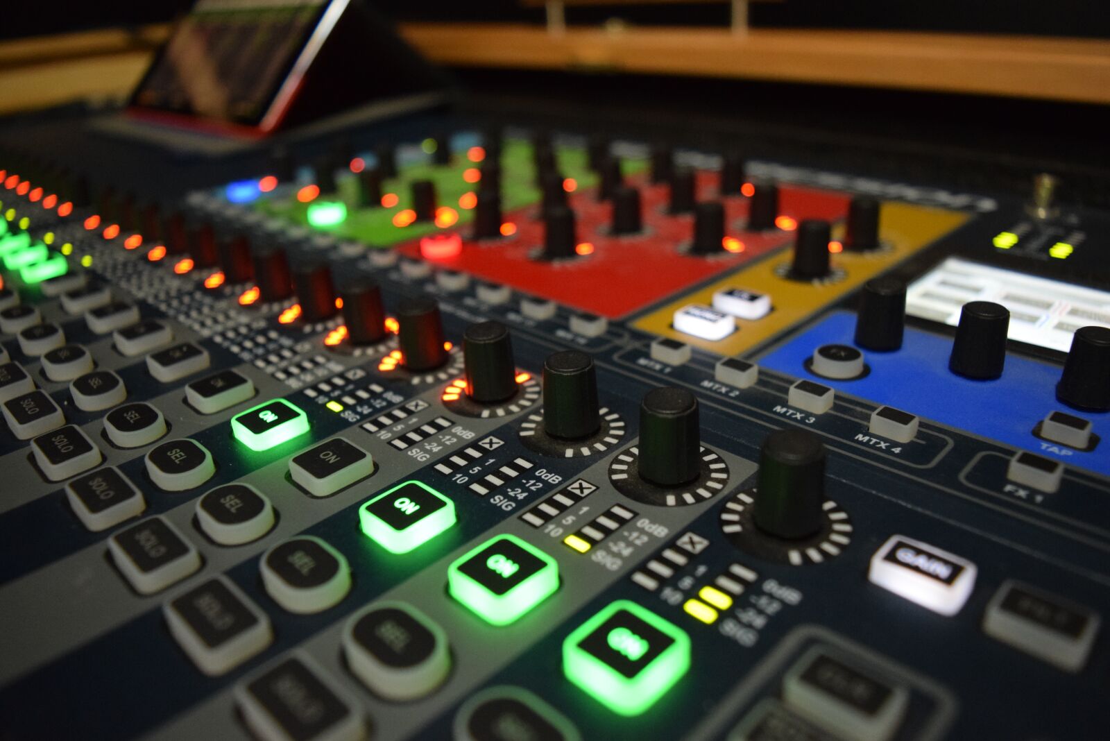Nikon D3300 sample photo. Sound, soundcraft, console photography
