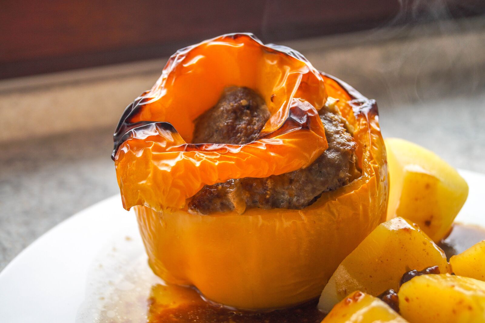 Sony DT 18-55mm F3.5-5.6 SAM II sample photo. Stuffed pepper, paprika, stuffed photography