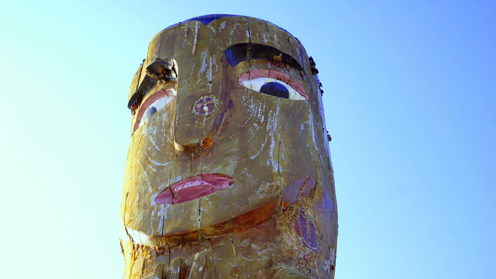 Sony a6000 sample photo. Totem, indian, american photography