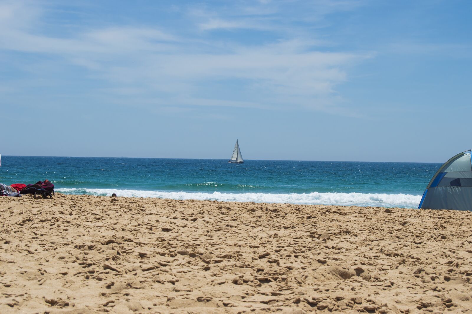 Nikon D3200 sample photo. Beach, sea, sailing photography