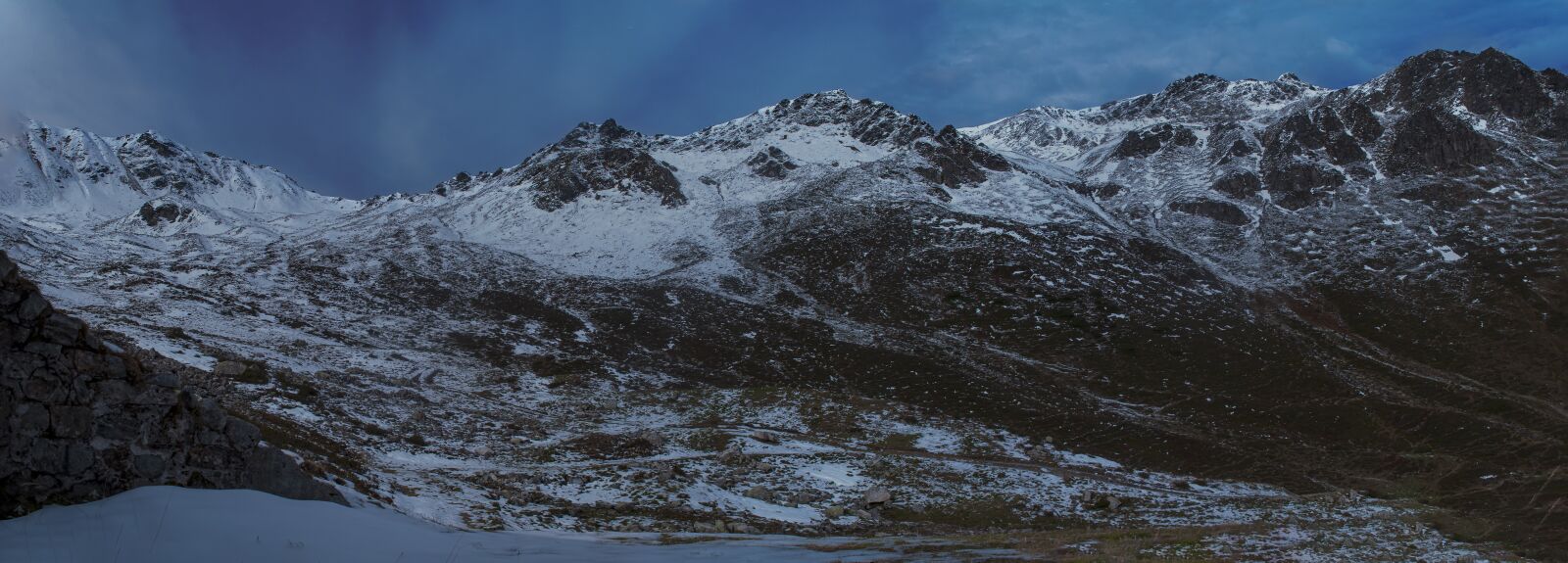 Nikon D90 sample photo. Rock, landscape, snow photography