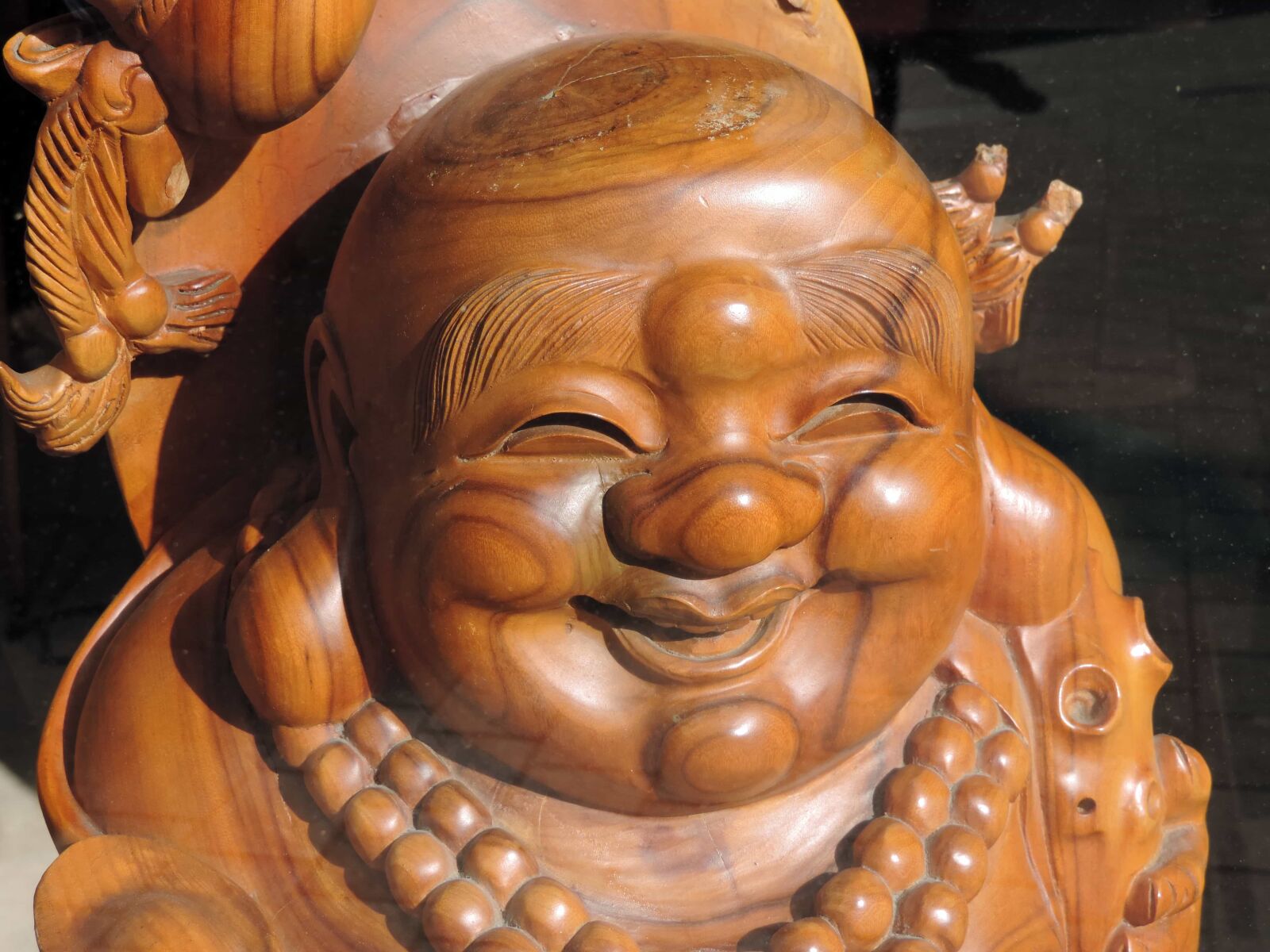 Nikon Coolpix P520 sample photo. Art, buddha, craft, handcart photography