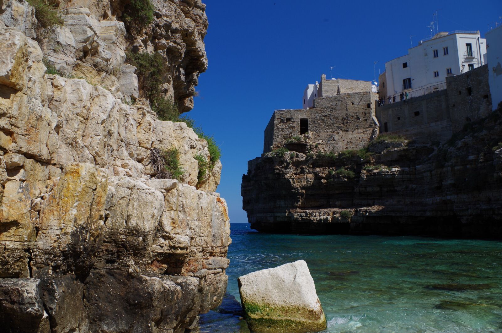 Pentax K-50 sample photo. Polignano a mare, the photography