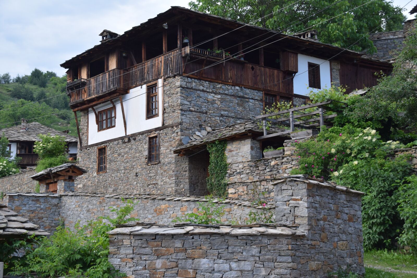 Nikon D5300 sample photo. Kovachevitsa, house, mountain photography