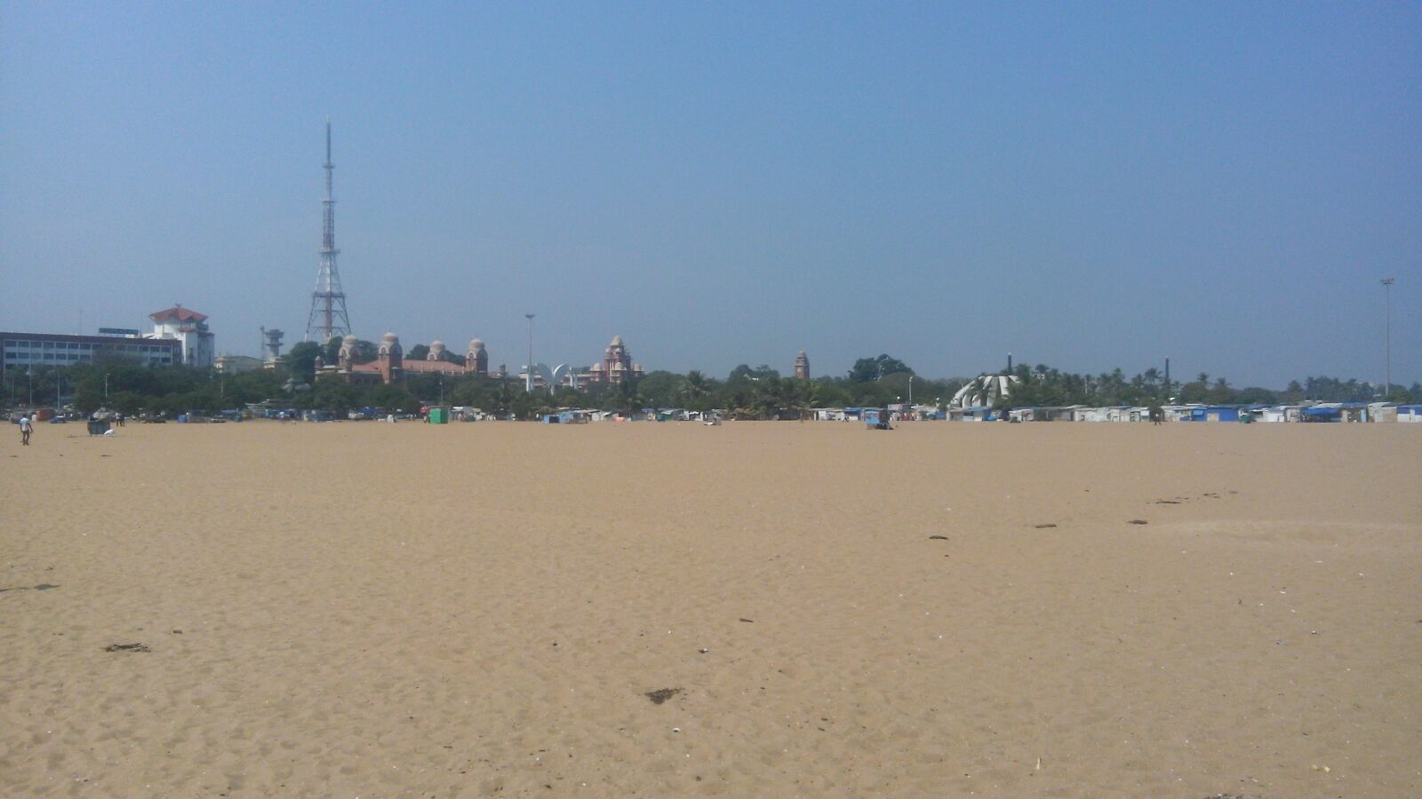 LG G Pro Lite sample photo. Marina beach, chennai, india photography