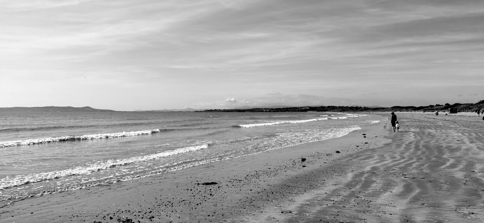 HUAWEI P30 sample photo. Beach, lonely, light photography
