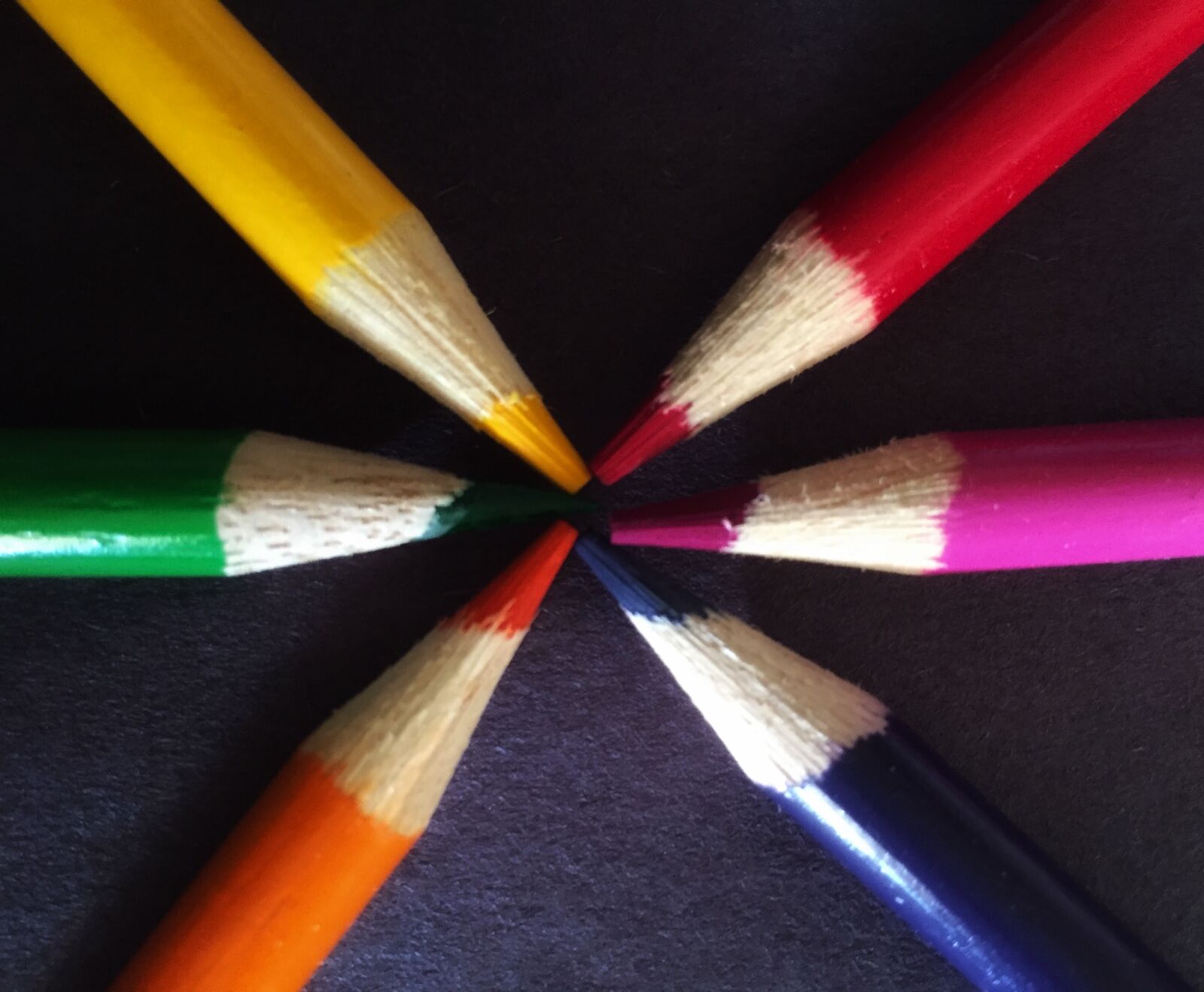 iPhone 6 back camera 4.15mm f/2.2 sample photo. Abstract, photo, color, pencils photography